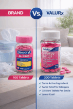 Diphenhydramine 25mg Allergy Tablets