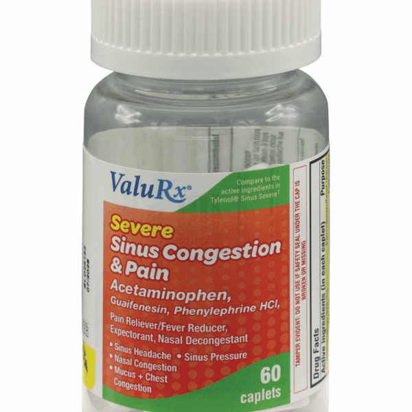 Daytime Sinus Congestion ans Pain Reliever 60 CT